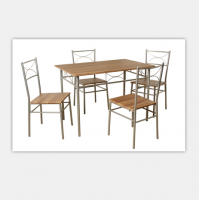 Wholesale cheap price new design modern dining table set and chairs for home furniture