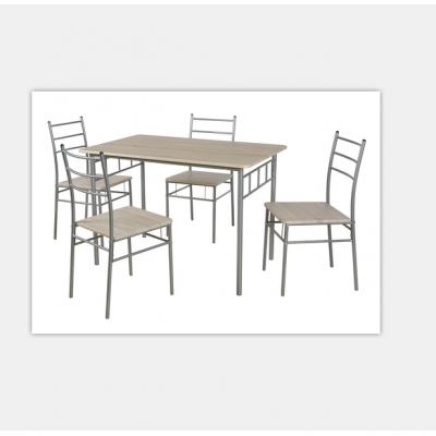 Wholesale cheap price new design modern dining table set and chairs furniture